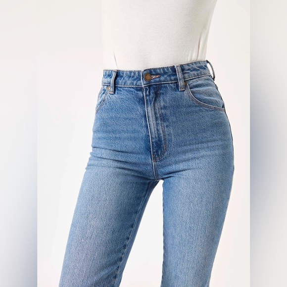 ROLLA’S- Original High Rise Straight - Brad Blue - Picture 3 of 4